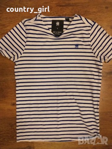 g-star xartto - страхотна мъжка тениска КАТО НОВА, снимка 5 - Тениски - 29267779