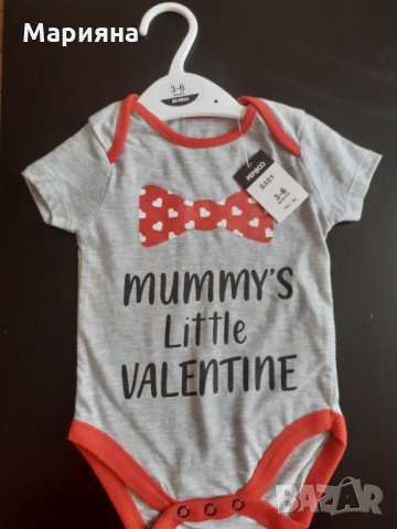 ново боди за момиче 3-6мес.
