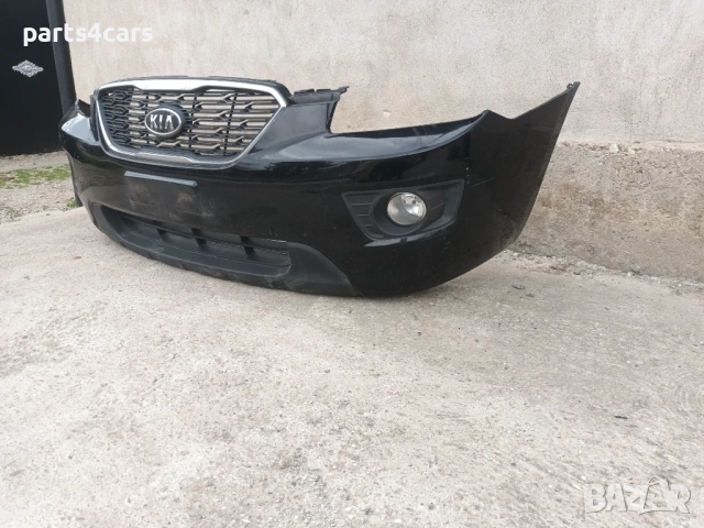 предна броня за киа каренс 3 кия с маска решетки халогени KIA CARENS III, снимка 3 - Части - 54061236