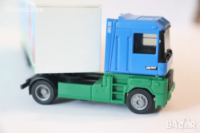 ALBEDO 1:87 H0 RENAULT MAGNUM КАМИОН ТИР МОДЕЛ КОЛИЧКА, снимка 4 - Колекции - 50153168