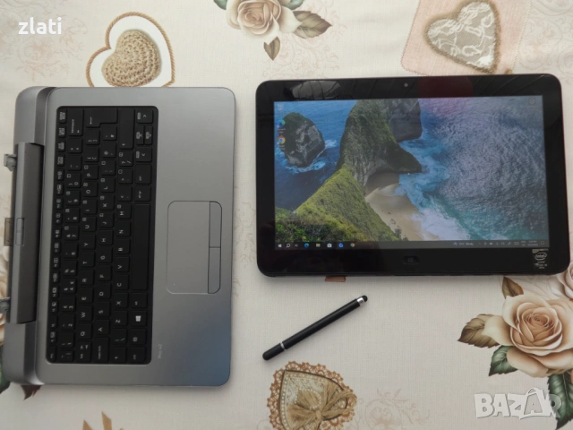 Таблет и Лаптоп 2в1 laptop HP Pro x2 612 G1 Tablet - 12.5" -Core i5-4302Y 1.6Ghz/RAM 8GB/SSD 256GB, снимка 14 - Лаптопи за работа - 54293148