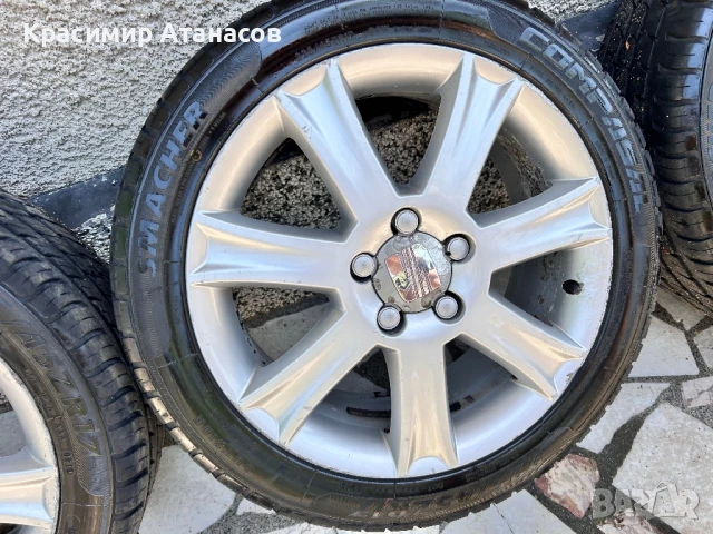 Алуминиеви джанти 5x112 за Сеат Алтеа 1P0601025J, снимка 9 - Гуми и джанти - 50595114