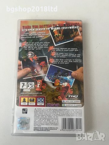 Worms Open Warfare за PSP, снимка 2 - Игри за PlayStation - 49127140
