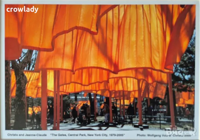 Христо Явашев Christo 2005 Портите Сентръл парк Ню Йорк 1979–2005 3, снимка 2 - Картини - 47725729