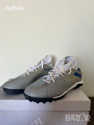 Стоножки Adidas Nemeziz 19.3 TF Turf, снимка 2 - Футбол - 54107956
