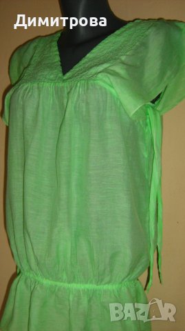 Красива блузка в ментов цвят, снимка 2 - Ризи - 30687946