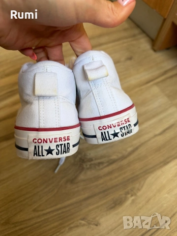 Оригинални високи бели кецове Converse ! 39 н, снимка 6 - Кецове - 52188287