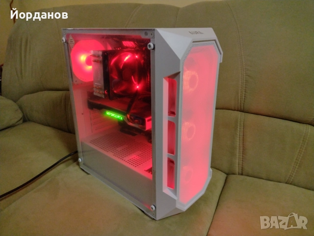 Гейм компютър Intel i7-8700/32gb.ram./500gb.ssd./1tb.hdd./RTX 2080 8gb. Founders, снимка 4 - Геймърски - 52592395