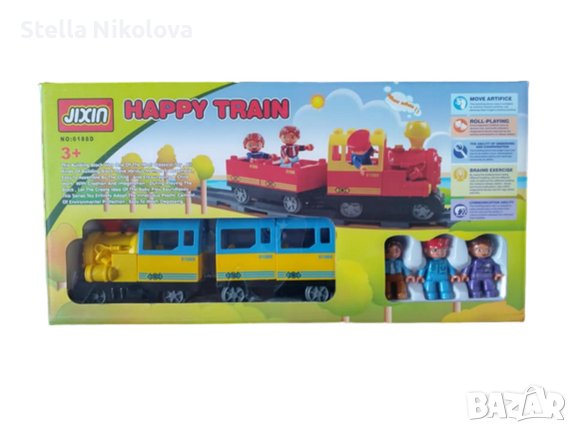 Детски Влак конструктор с пътници