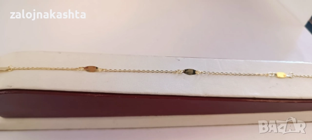 Нова-Златна гривна-0,89гр/14кр