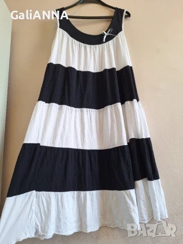 СТРАХОТНА ЛЯТНА РОКЛЯ РАЕ 2XL, снимка 3 - Рокли - 51076431