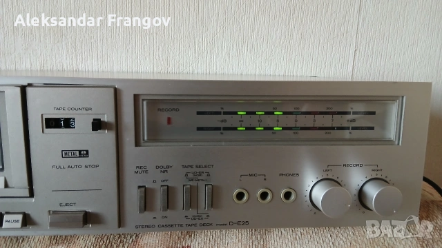 HITACHI D - E25 касетъчен дек, снимка 9 - Декове - 53152740