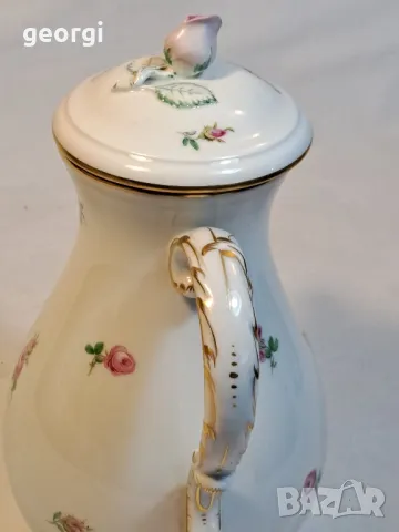 порцеланов чайник Meissen , снимка 8 - Сервизи - 49676555