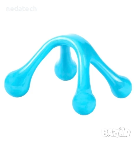 Масажор за тяло, Син, 11 x 10 x 6 см.