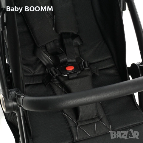 Детска Лятна Количка Baby Boomm Черна, снимка 7 - Детски колички - 52009989