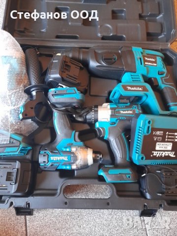 Акумулаторен флекс,гайковерт,перфоратор и винтоверт Makita 36V, снимка 2 - Куфари с инструменти - 37127118