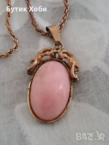 Винтидж колие, Чехословакия, снимка 4 - Антикварни и старинни предмети - 40448723