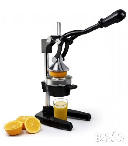 Професионална ръчна цитрус преса, машина за фреш от нар, портокал, грейпфрут, лимон, снимка 3 - Сокоизстисквачки и цитрус преси - 31053398