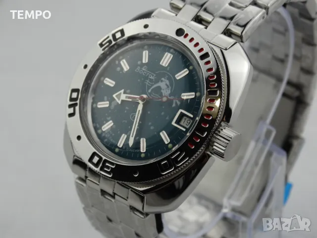 ВОСТОК АМФИБИЯ АВТОМАТИЧЕН-"SCUBA DUDE" ref: 710059, снимка 6 - Мъжки - 41330183