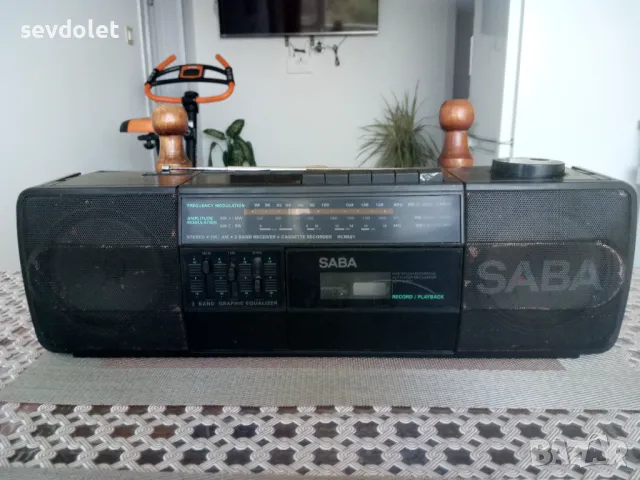 Радиокасетофон САББА.Не работи(ремонт .части).