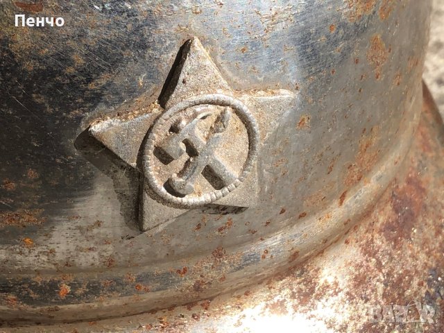 стара пожарникарска каска, снимка 2 - Антикварни и старинни предмети - 42470401