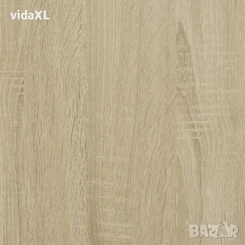 vidaXL Рамка за легло без матрак сонома дъб 75x190 см инженерно дърво, снимка 10 - Спални и легла - 56146878