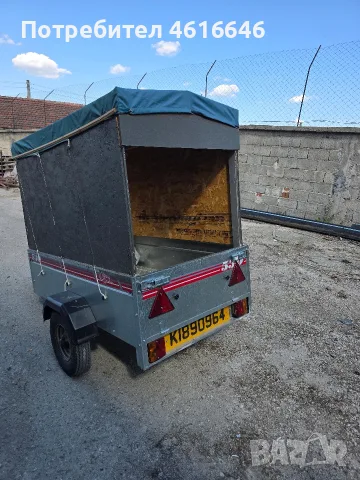 ремарке caddy купено ново, снимка 3 - Ремаркета - 55879089