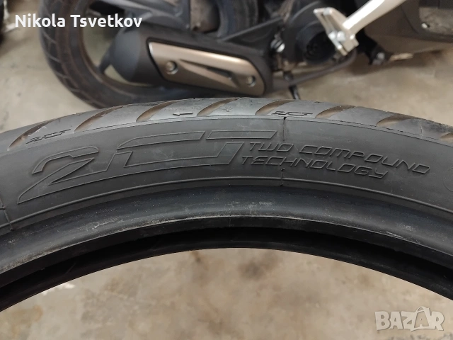 110/80ZR18 Michelin Radial, снимка 10 - Гуми и джанти - 53056781