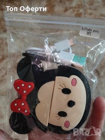 Мини или мики маус слушалки с калъфче. ВИЖ АСЕТИ, снимка 8 - Bluetooth слушалки - 49046883