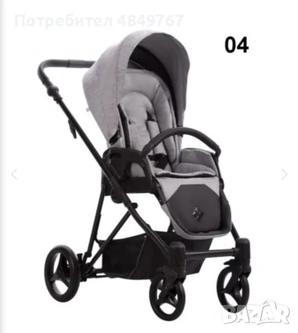 Бебешка количка BEBETTO, снимка 2 - Детски колички - 56341133