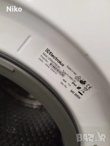 Пералня Electrolux , снимка 4 - Перални - 52421907