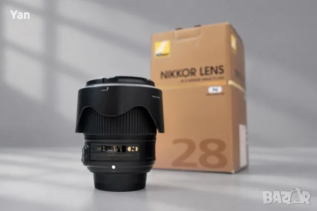 Обектив Nikon Nikkor 28mm f 1.8 G