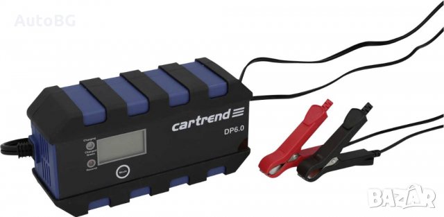 Дигитално зарядно CARTREND DP6.0 - 6V/2A + 12V 2A/6A, снимка 2 - Аксесоари и консумативи - 35419066