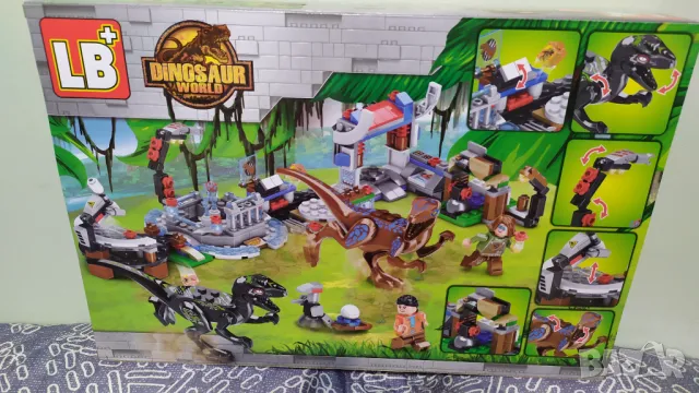 Джурасик парк конструктор тип Лего 401части., снимка 2 - Конструктори - 48165867