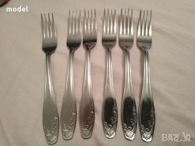 Руски вилици, лъжици, ножове неръждаема стомана Различни видове , снимка 6 - Прибори за хранене, готвене и сервиране - 27315472