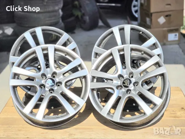 5х112 18 цола Джанти Skoda Octavia SuperB Шкода Октавиа Супърб 5x112, снимка 4 - Гуми и джанти - 55993913