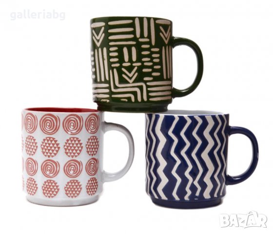 Керамична чаша с разцветка