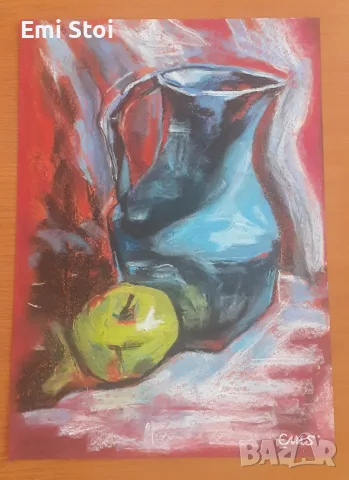 Картина с ябълка