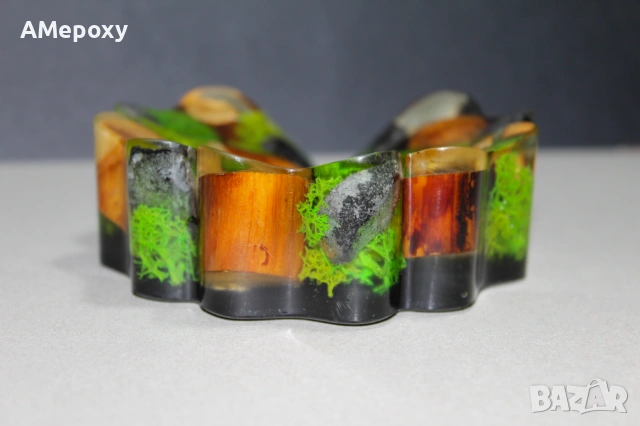 Сапунерка от епоксидна смола , снимка 3 - Декорация за дома - 54096151