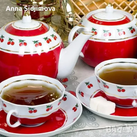 Руски порцелан Дулево , снимка 2 - Сервизи - 47762545