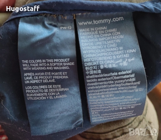 Военно Tommy Jeans TJM CARGO JACKET мъжко яке military Style зелено памук ХЛ , снимка 12 - Якета - 53281724