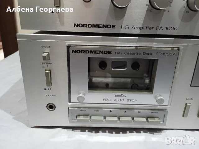 Стерео система NORDMENDE HI-FI TUNER TU 1000, снимка 8 - Ресийвъри, усилватели, смесителни пултове - 49253635