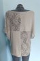 Памучна туника с дантела / голям размер Италия , снимка 5