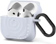 Кейс CASETiFY Ripple Airpods (1/2 поколение) с пръстен-цвят Periwinkle, снимка 3