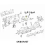 Мотор актуатор вихрови клапи Mercedes OM642 Pierburg 7.01132.11.0, снимка 4