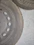 Комплект оригинални метални джанти за Mercedes със зимни гуми Debica, снимка 2