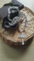 Нов, мъжки сребърен ланец с масивен кръст. В подаръчна кутия, снимка 1 - Колиета, медальони, синджири - 42089871