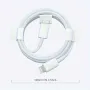 USB-C to Lightning Cable - USB-C към Lightning кабел за Apple устройства с Lightning порт - 100 см, снимка 2