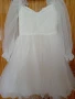 Бяла ефирна рокля, снимка 2
