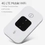 Рутер- бисквитка 4G LTE 150Mbps Преносим мобилен MiFi рутер със слот за SIM карта - 2100mAh , снимка 1